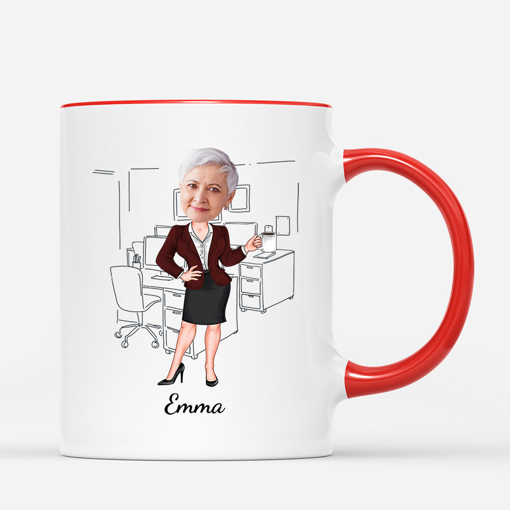 5307MGE3 alles gute zum ruhestand personalisierte tasse abschied kollegin_ kollege mit gesicht 5307M3TMO