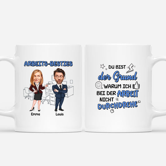 5310MGE1 arbeits besties personalisierte tasse mit namen_ kollegen lustig 5310M