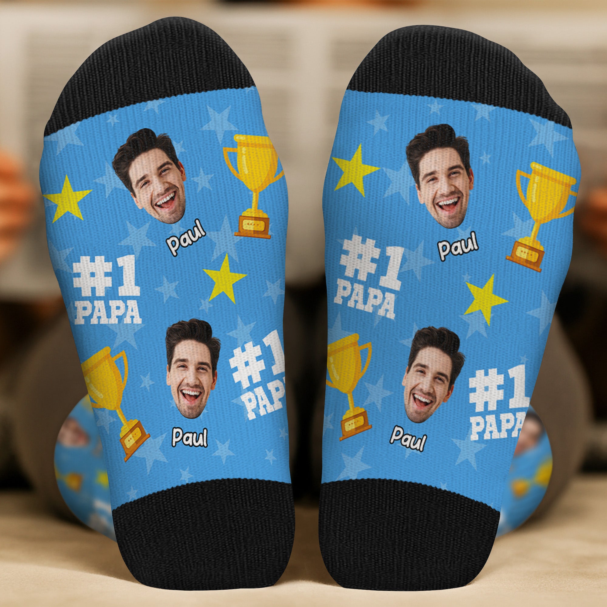 5314JGE2 bester papa aller zeiten personalisierte socken foto_ papa mit gesicht 5314JTQTB