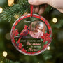 5341OGE2 erinnerungen spruche personalisierte glas ornamente mit foto zur erinnerung 5341OKHAB