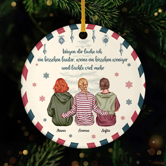 5378OGE1 freundschaft spruche_ personalisierter weihnachtsschmuck_ aus keramik beste freunde 5378OTMTF