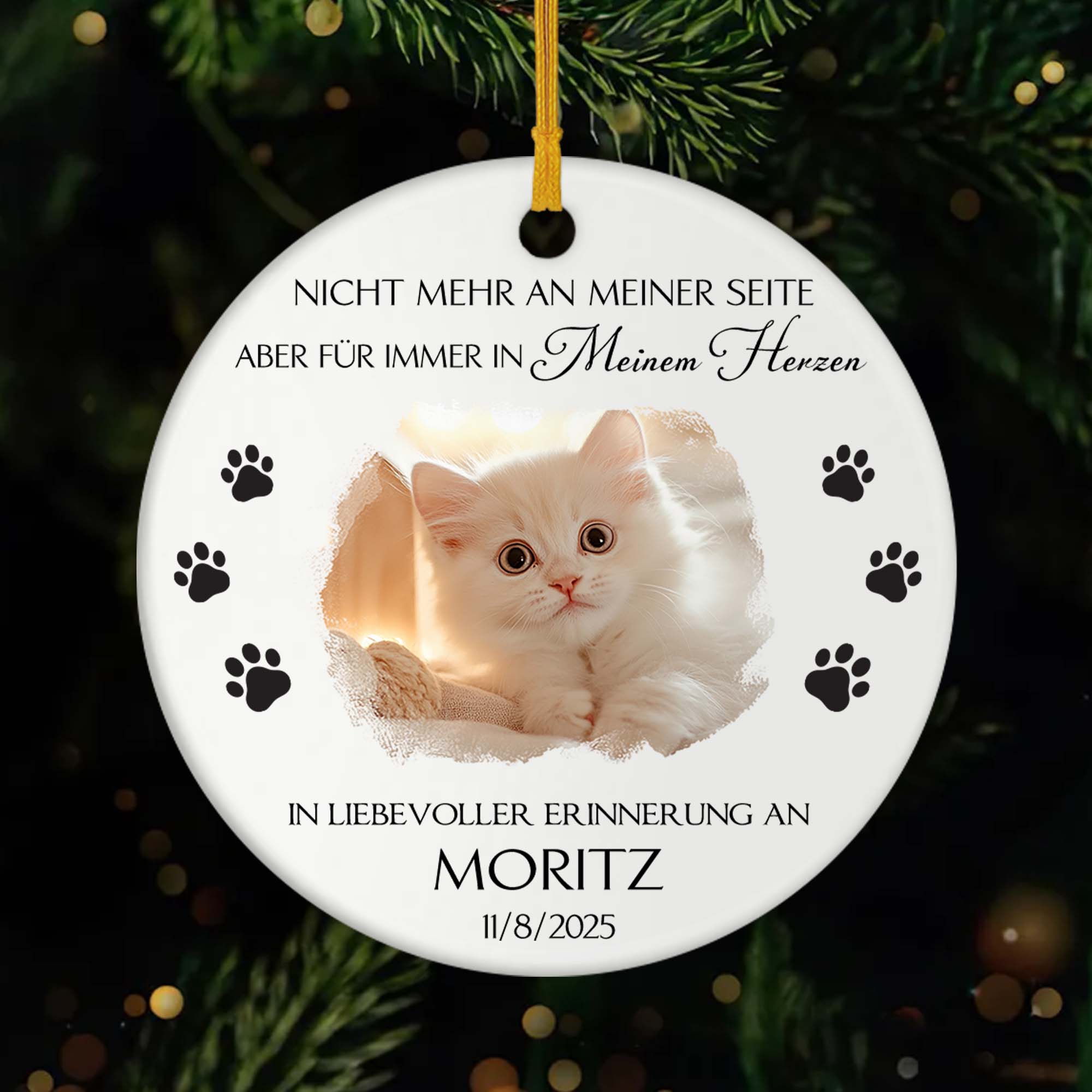 5408OGE2 abschied haustier spruche_ personalisierte keramik ornamente mit foto katzen 5408OKQCD_2