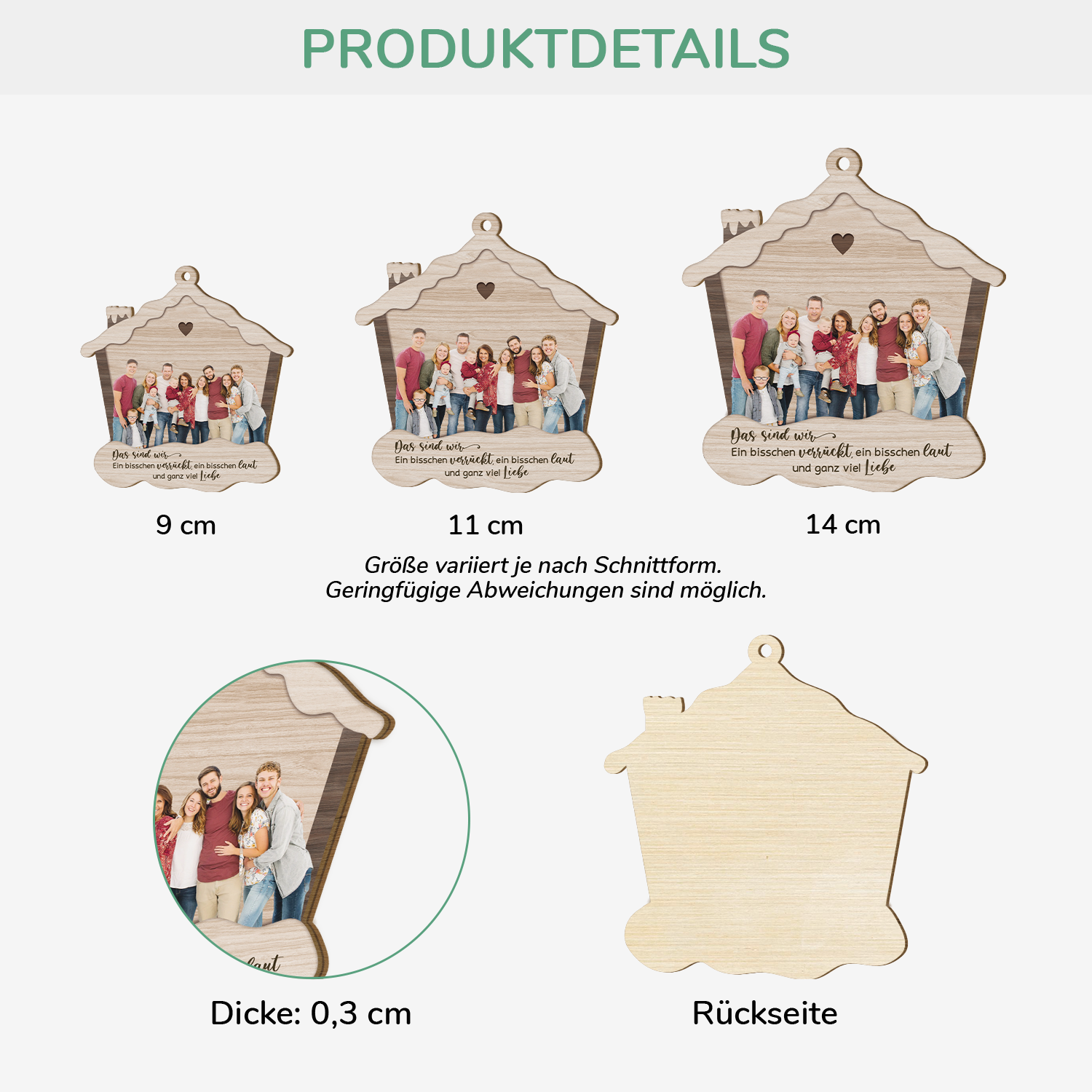 5420OGE3 die liebe in der familie ist fur immer personalisierte 1 schicht holz ornamente mit foto weihnachten 5420O6ZCI_8b4ddc7f fdc9 45c6 b9d3 a9c746b1af69