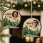 5425OGE2 ich bin immer bei dir personalisierte 1 schicht holz ornamente weihnachten mama mit foto zur erinnerung 5425O8ZQA
