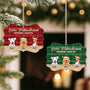 5434OGE2 lieber weihnachtsmann personalisierte 1 schicht holz ornamente weihnachten hund 5434OTLAC