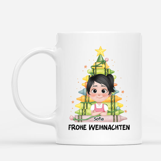 5436MGE1 frohe weihnachten personalisierte weihnachtstasse kinder 5436MKT5K