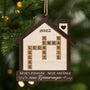 5437OGE1 unser neues zuhause personalisierte kreuzwortratsel 2 schicht holz ornamente familie 5437O3LCI