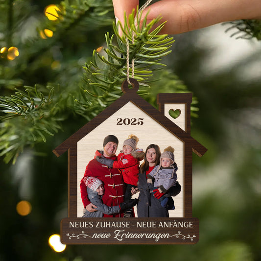 5437OGE2 unser neues zuhause personalisierte kreuzwortratsel 2 schicht holz ornamente familie 5437O3LCI