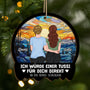 5453OGE1 ich wurde fur dich kampfen personalisierte 2 schicht holz ornamente weihnachten beste freundinnen 5453O8LTF
