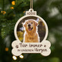 5458OGE1 spruche mein hund mein leben_ personalisierte 2 schicht holz ornamente weihnachten hunde mit foto 5458O8QZC