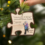 5461OGE2 als ich dich traf fand ich mein fehlendes puzzleteil_ personalisierte 2 schicht holz ornamente paar kalender 5461O8TQG