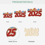 5465OGE3 frohe weihnachten personalisierte 1 schicht holz ornamente familie 5465OTQTI