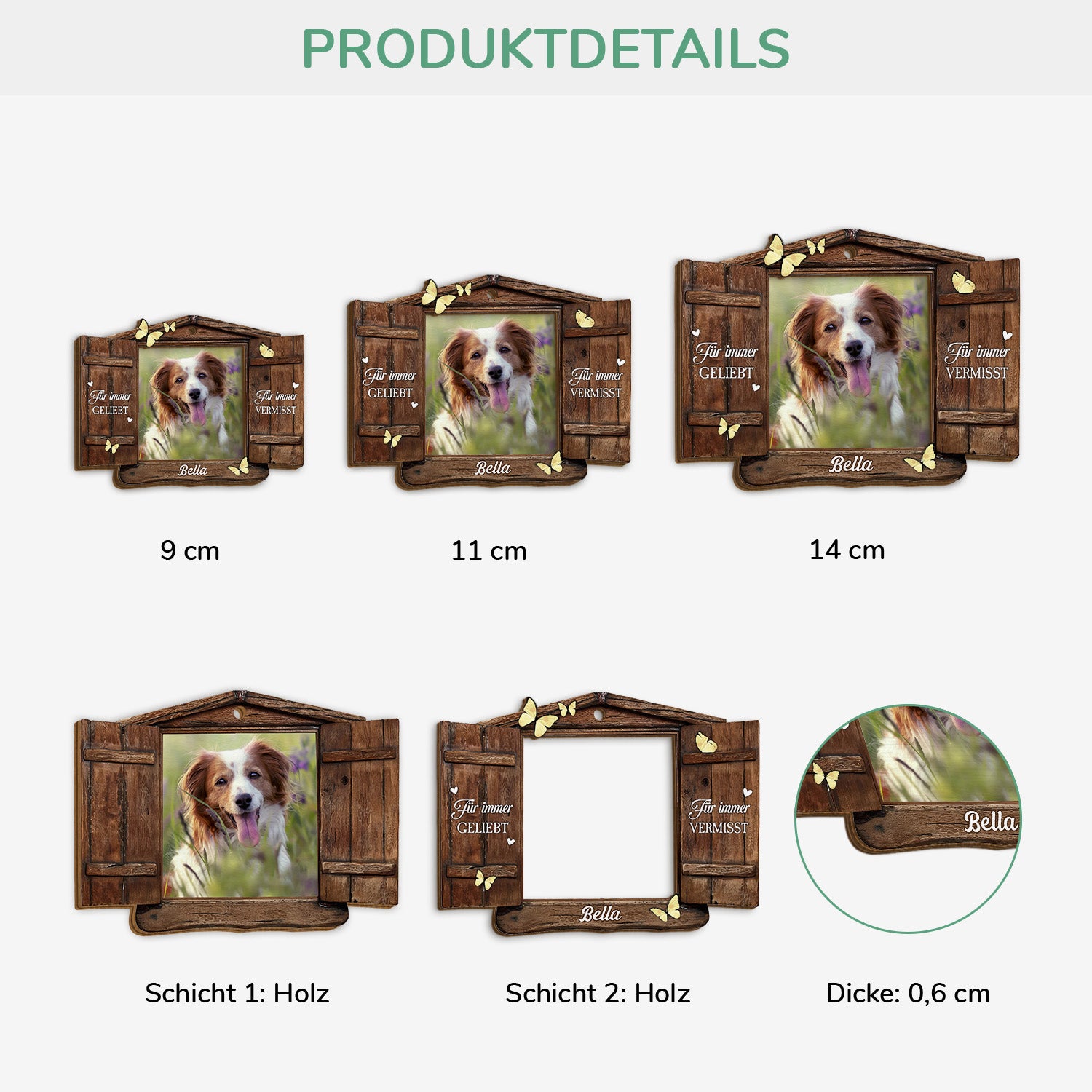 5467OGE3 freunde trauer spruche_ personalisierte 2 schicht holz ornamente mit foto 5467O3ZTC_5c383dee c9de 419d b39b 8af0f28dc602