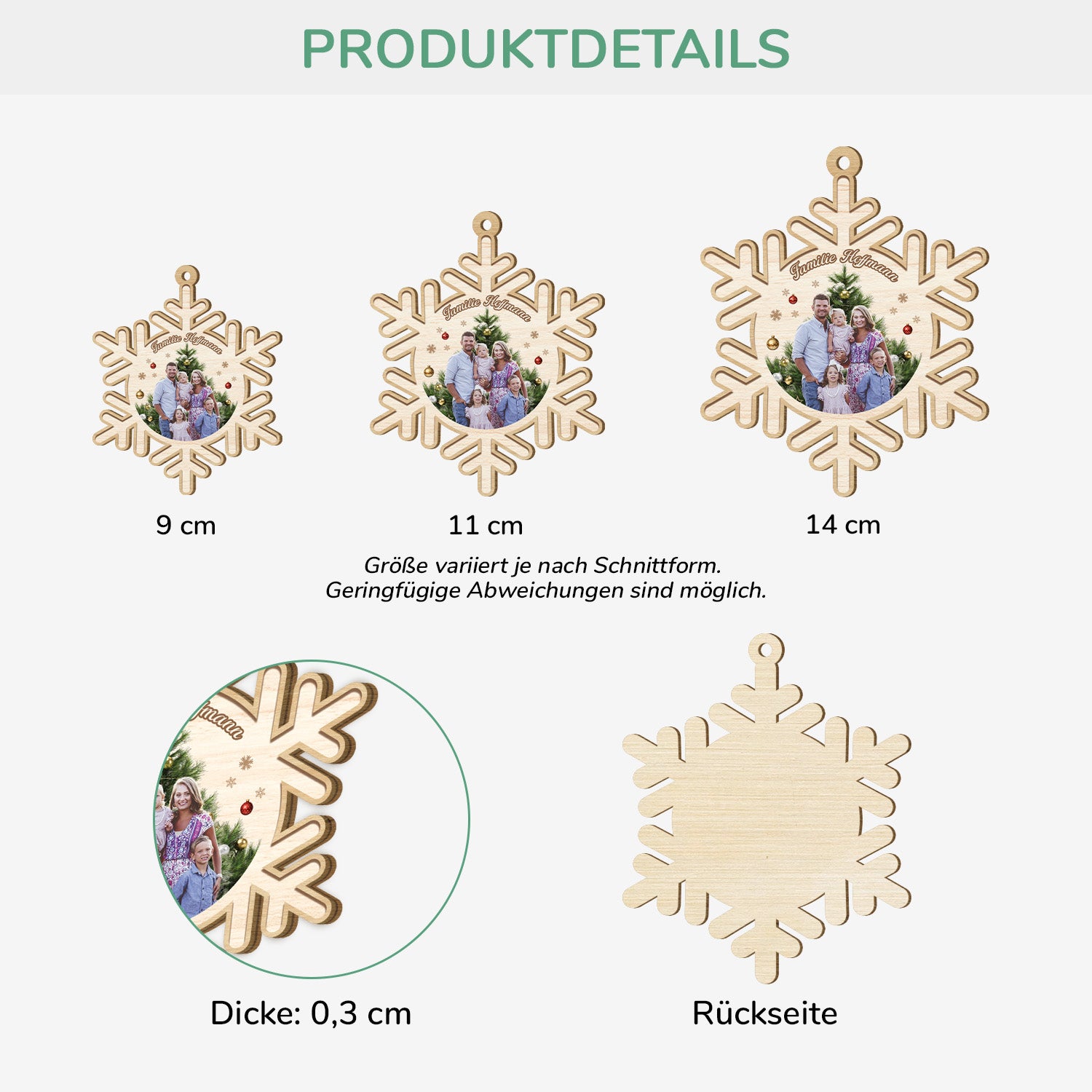 5479OGE3 familie personalisierte 1 schicht holz ornamente weihnachten mit foto 5479OKQQI_6b82fcbf 48d9 4da9 9aa6 6d9a4bb28347