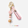 5482MGE1 in liebevoller erinnerung personalisierte paar geschenke  uv druck daisy schlusselanhanger perlen 5482mjtpcg