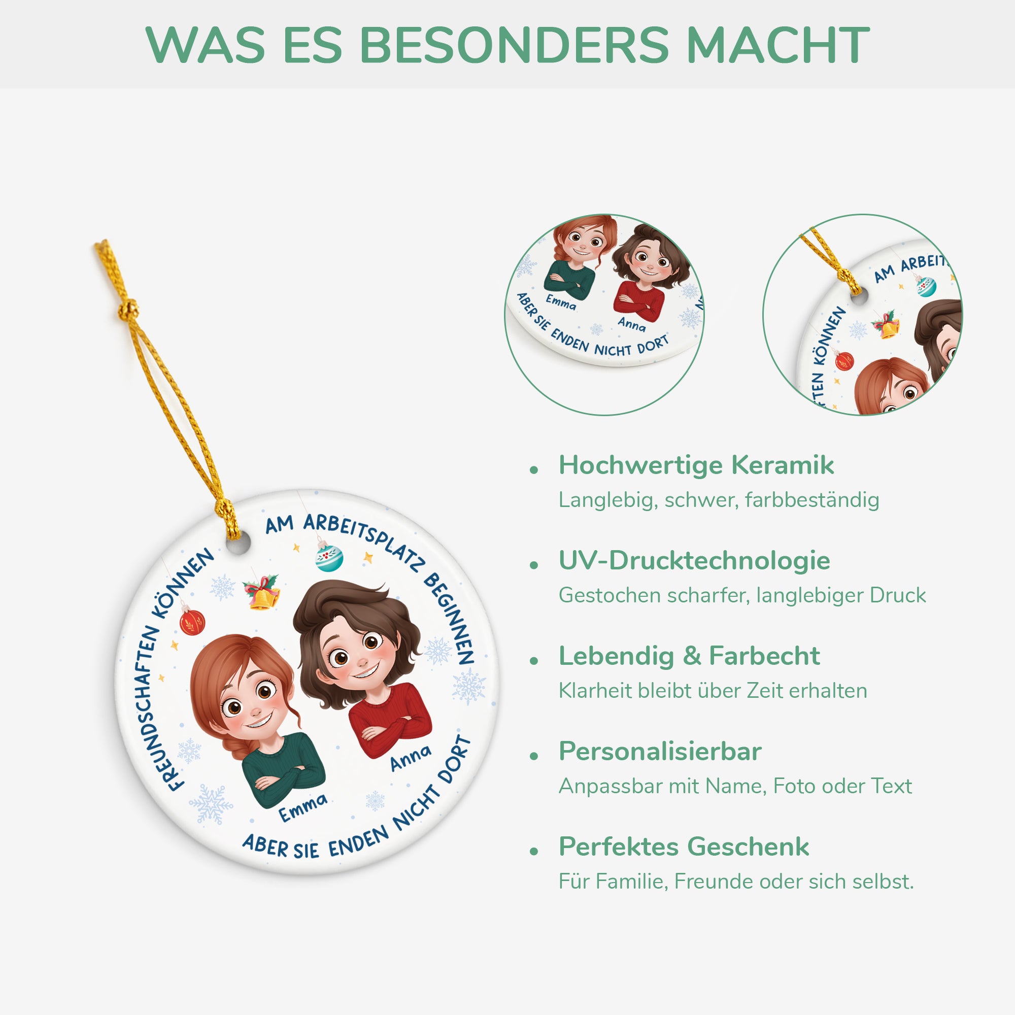 5501OGE4 freundschaften konnen am arbeitsplatz beginnen personalisierter weihnachtsschmuck_ aus keramik kollegen 5501O8VZO