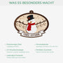 5521OGE4 die familie schneemann personalisierte 2 schicht holz ornamente weihnachten 5521OTTQI