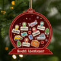 5537OGE1 abenteuer_ personalisierte 2 schicht holz ornamente weihnachten reisen 5537OTTZR
