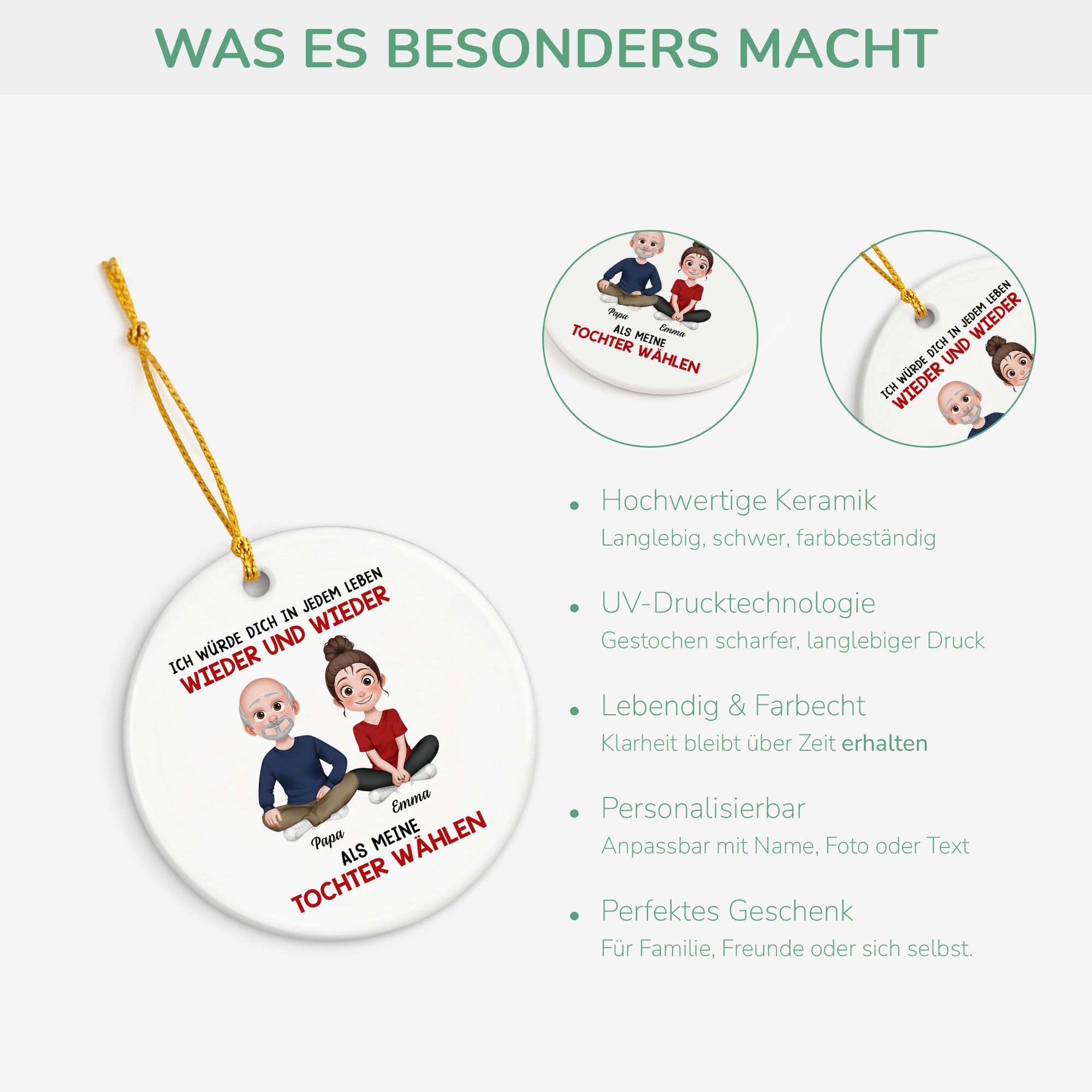 5545OGE4 fur meine kinder spruche personalisierte keramik ornamente kinder sohn tochter 5545O8LAA