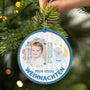 5550OGE2 mein erstes weihnachten personalisierte 2 schicht holz ornamente baby 5550O5Q5K