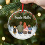 5561OGE2 familie personalisierte glas ornamente familie 5561O3TZI