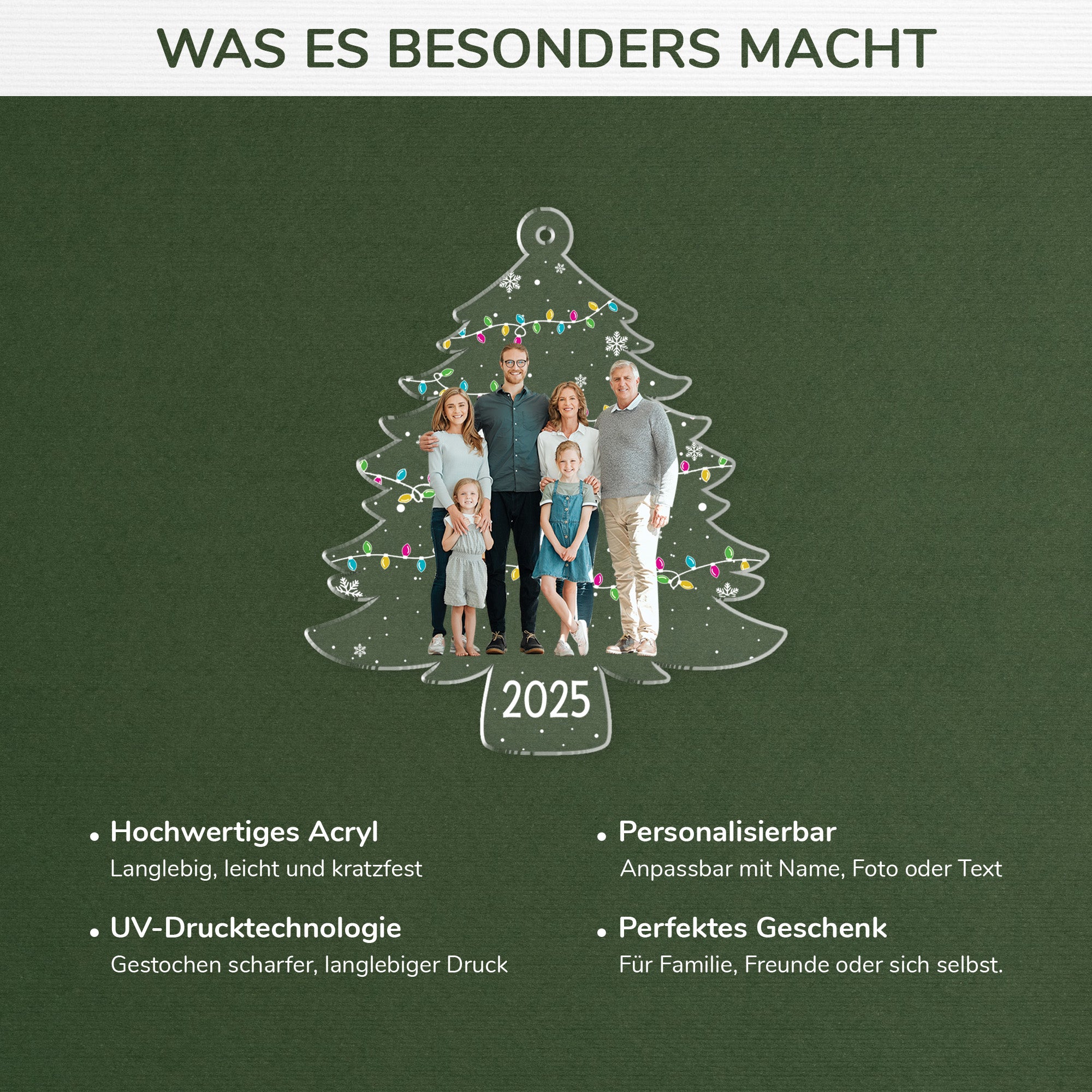 5572OGE4 familie fur immer personalisierter weihnachtsschmuck_ aus acryl mit foto 5572O6ZMI