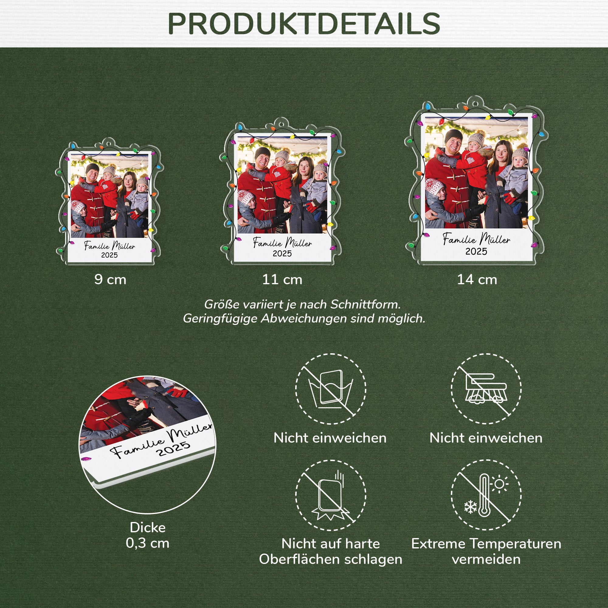 5573OGE3 familienbilder weihnachten personalisierter weihnachtsschmuck_ aus acryl 5573O6LCI