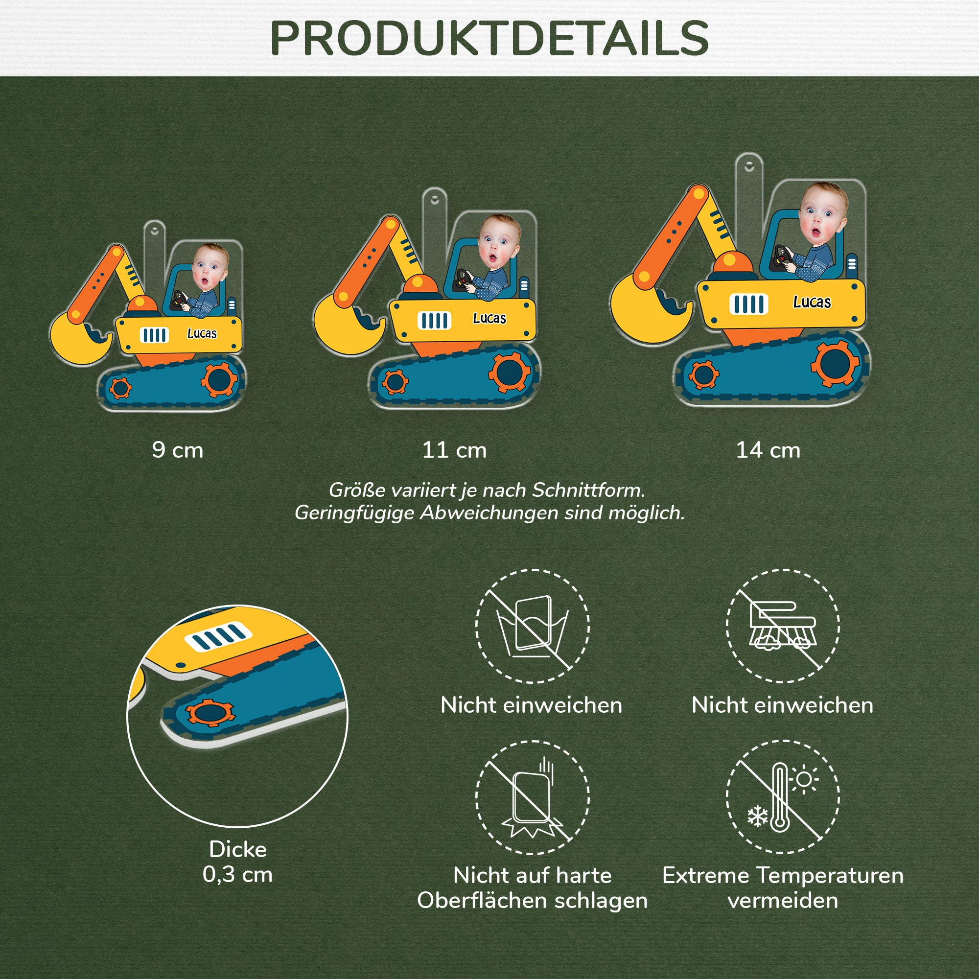5581OGE3 kind mit traktor personalisierter weihnachtsschmuck_ aus acryl kind mit gesicht 5581O6TZK