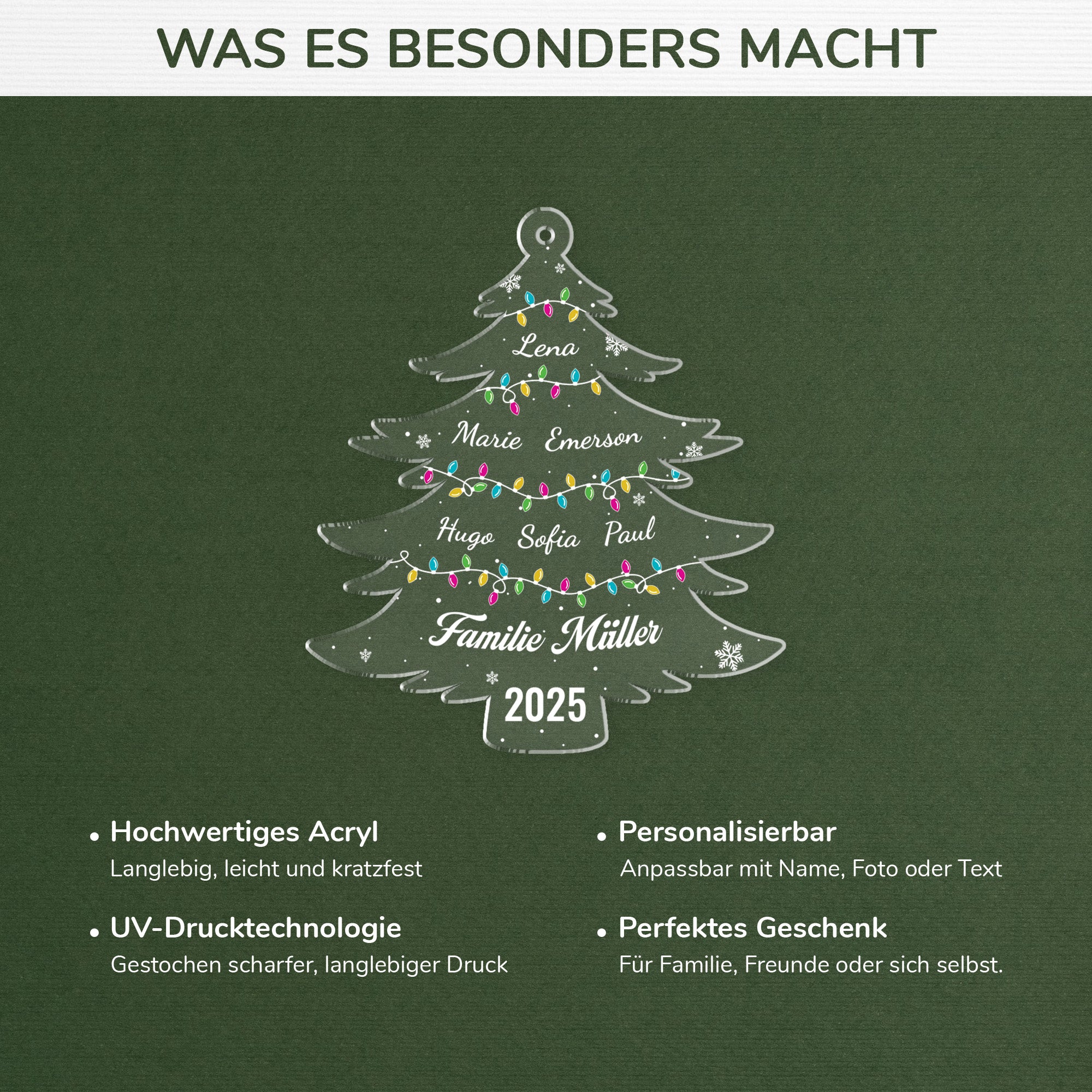 5589OGE4 die familie weihnachtsbaum personalisierter weihnachtsschmuck_ aus acryl familie 5589OTTMI