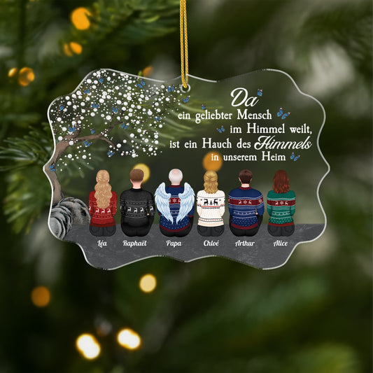 5591OGE1 ein geliebter mensch im himmel personalisierte acryl ornamente zur erinnerung 5591O8QCB