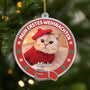 5608OGE1 mein erstes weihnachten personalisierter weihnachtsschmuck_ aus acryl katzen mit foto 5608OTQTD