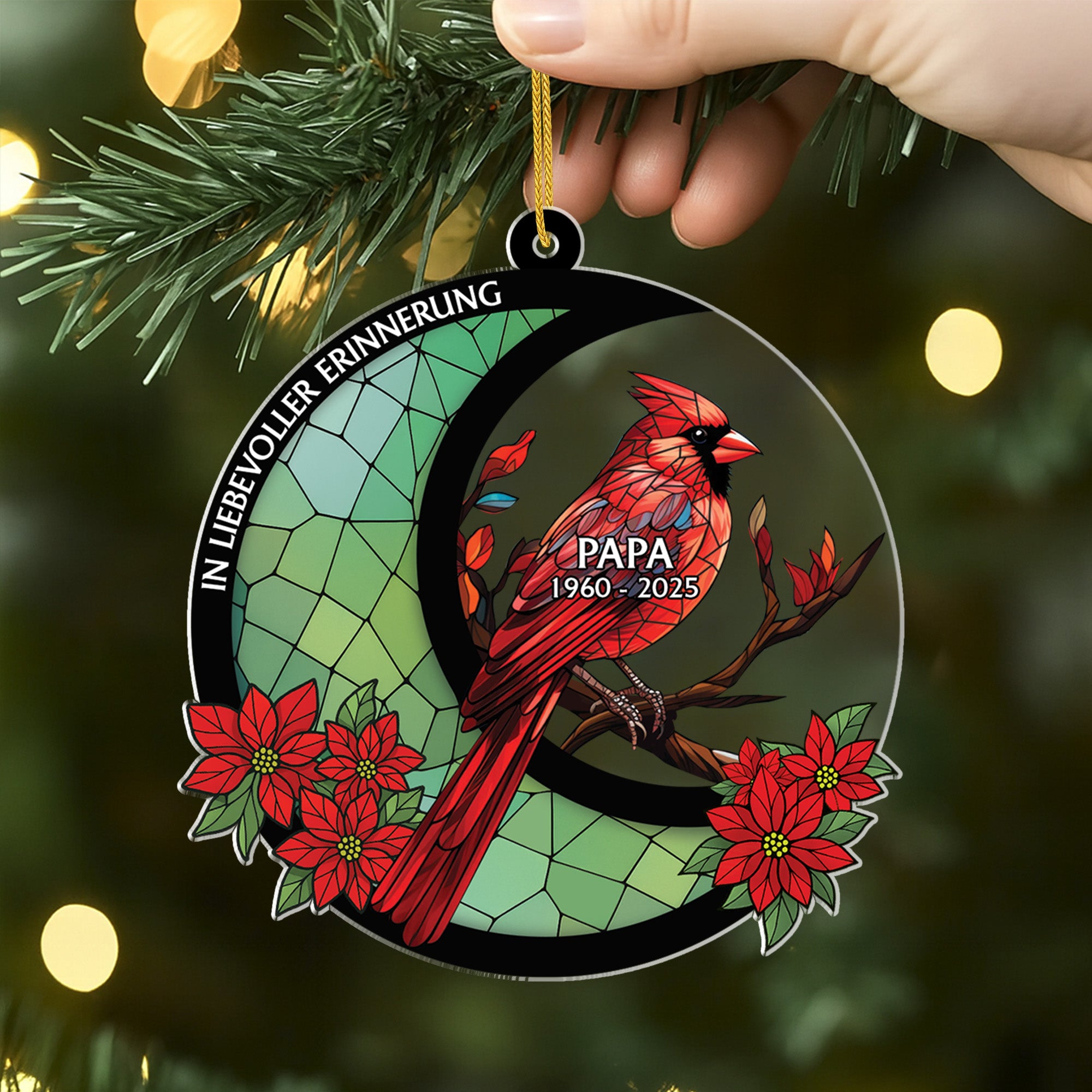 5630OGE2 fur meine mama im himmel spruche personalisierter weihnachtsschmuck_ acryl 5630O8QMA