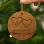 5631OGE2 das jahr in dem wir mann und frau wurden personalisierter weihnachtsschmuck keramik paar 5631O8ZMG
