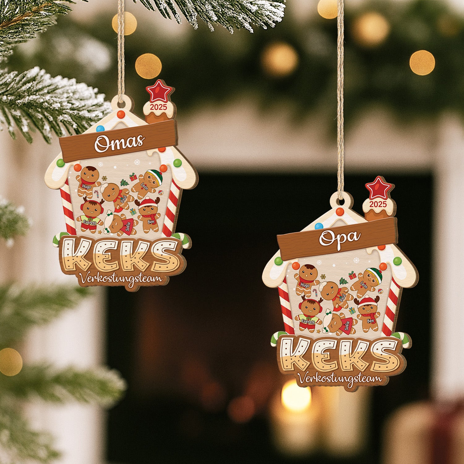 5639OGE2 omas keks verkostungsteam personalisierte 1 schicht holz ornamente weihnachten oma 5639OKTTA_062f6829 5f8b 4433 9316 96d7db7165e7