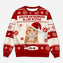 5643WGE1 katzenpapa katzenmama lustiger weihnachtspullover personalisiert_ mit foto 5643WTHAD