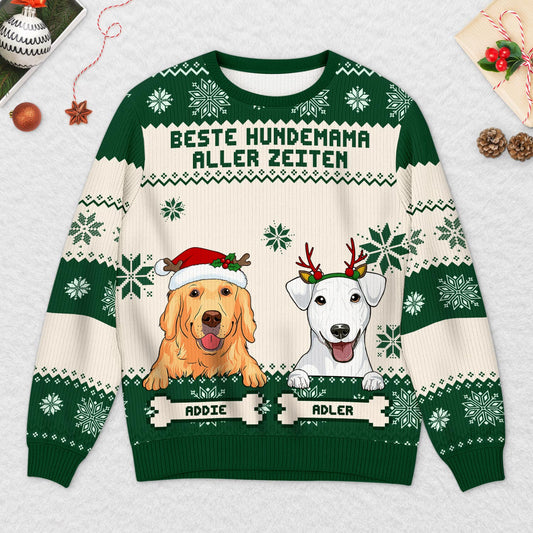 5643WGE2 hundepapa hundemama lustiger weihnachtspullover personalisiert_ mit foto 5643WTHAC