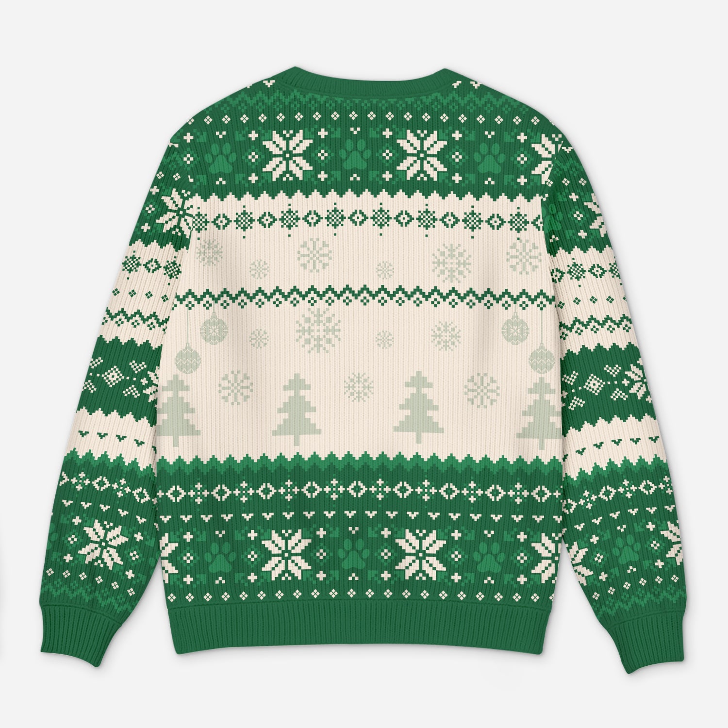 5652WGE3 das leben ist besser mit hunden weihnachtspullover hund personalisiert_ 5652WKZNC