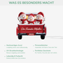 5659LGE4 die familie schneemann im auto personalisierte lightbox weihnachten 5659LTVZI