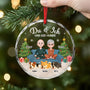 5663OGE2 du ich und die hunde personalisierter weihnachtsschmuck_ glas paar 5663O3KTC