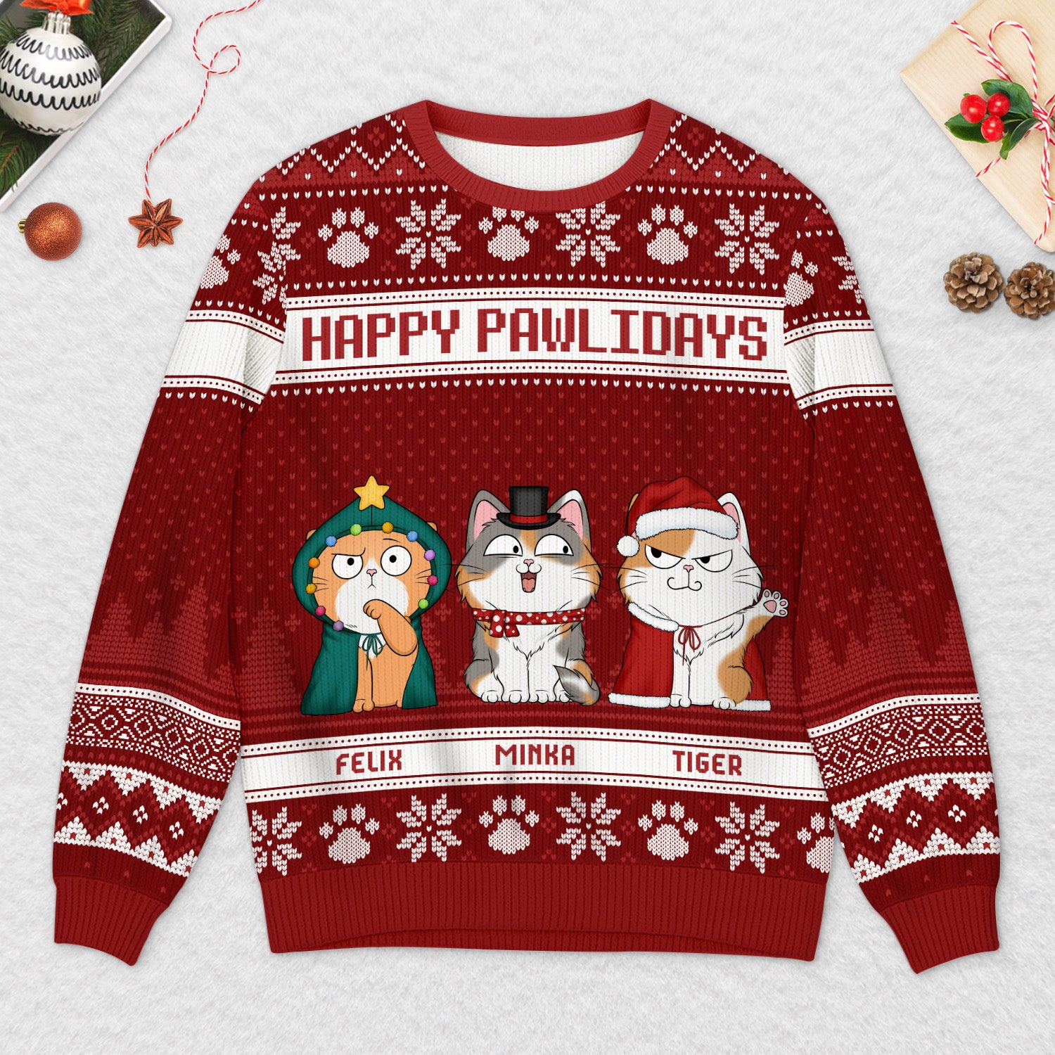 5666WGE2 meowy catmas weihnachtspullover katze personalisiert_ 5666W6TMD