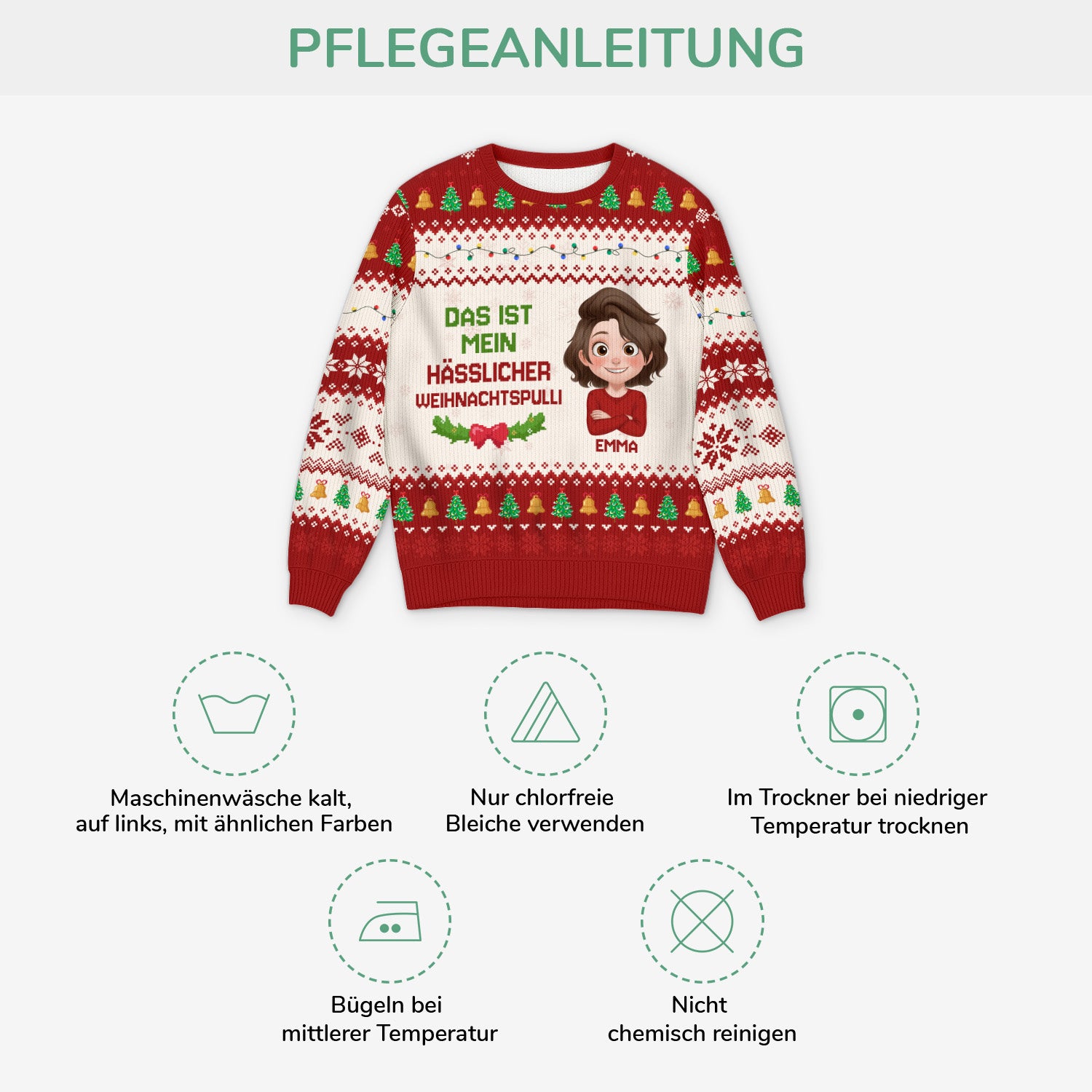 5669WGE4 das ist mein weihnachtspulli personalisierter weihnachtspullover_ damen und manner 5669W6ZNA