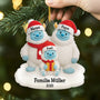 5684OGE2 die familie yeti personalisierter weihnachtsschmuck_ acryl familie 5684OTMAI