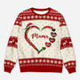 5685WGE1 mama kinder herzen weihnachtspullover personalisiert mit namen_ mama 5685WKLTA