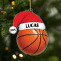 5691OGE1 3d druck effekt basketball personalisierter weihnachtsschmuck_ acryl 5691OKMCB