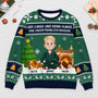 5706WGE2 eine unzertrennliche bindung zwischen mensch hund weihnachtspullover hund personalisiert_ 5706WTMZC