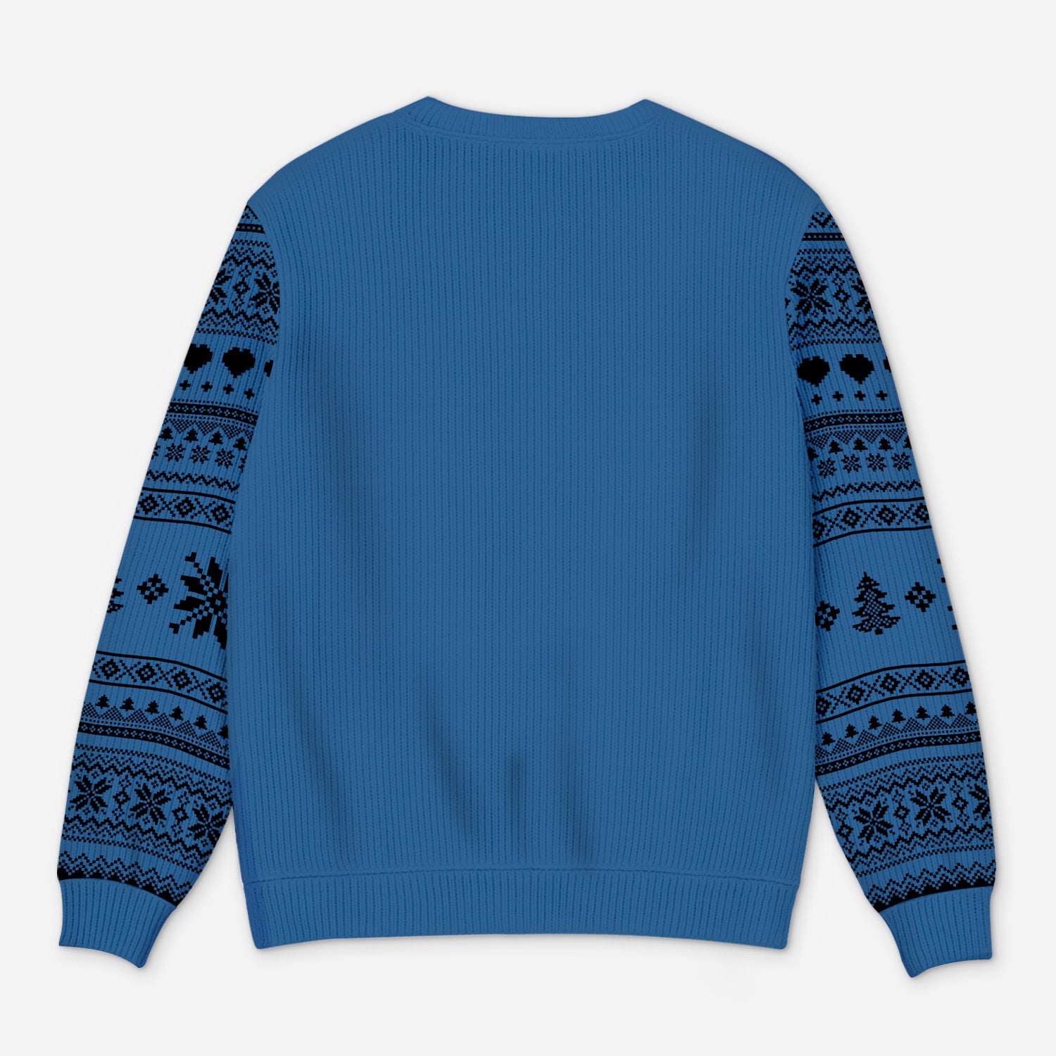 5715WGE3 du ich und katzen personalisierter weihnachtspullover_ paar 5715W6LMD