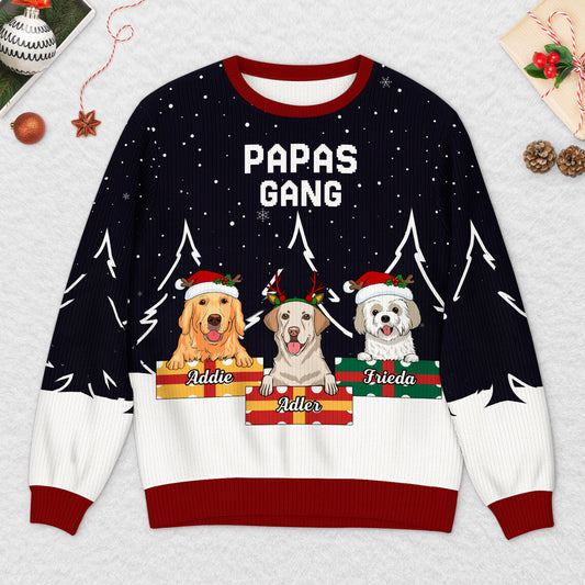 5716WGE2 diese hundemama dieser hundepapa gehort zu weihnachtspullover hund personalisiert_ 5716W6LCC