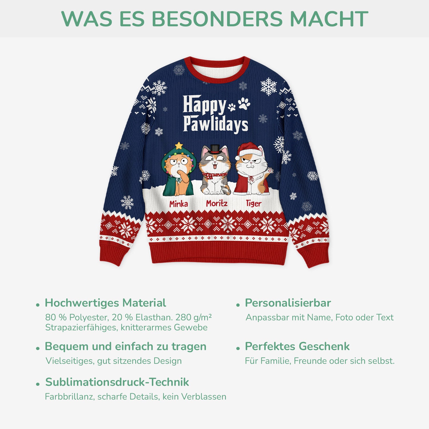 5719WGE5 diese katzenmama dieser katzenpapa weihnachtspullover katze personalisiert_ 5719W6TND