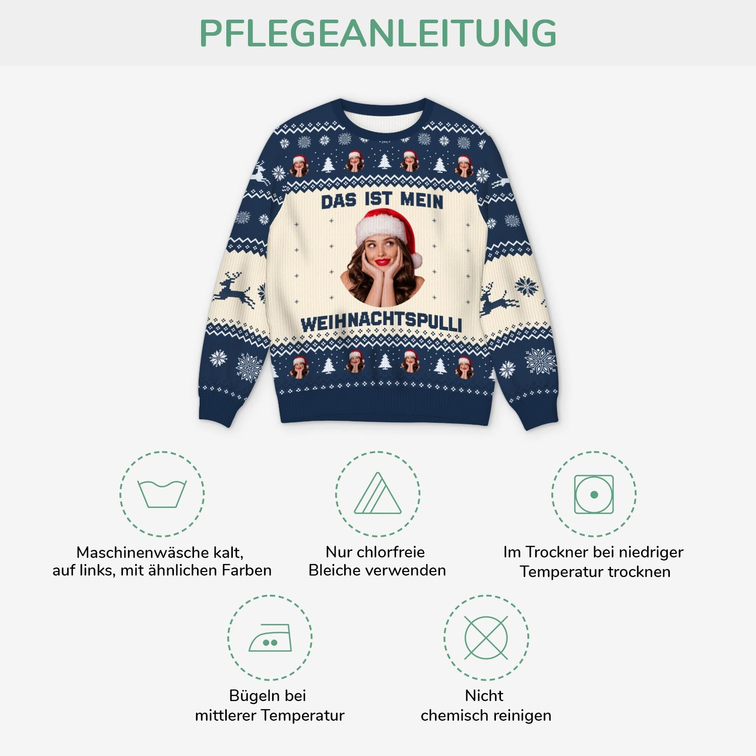 5726WGE1 das ist mein weihnachtspulli lustiger weihnachtspullover personalisiert_ foto 5726WT6AA4