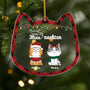 5733OGE1 miau nachten personalisierter weihnachtsschmuck_ acryl katzen 5733OKMCD min